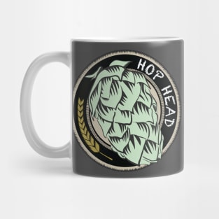 Hop Head IPA Craft Beer Art Gift Mug